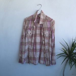 FREE PEOPLE FLANNEL SHIRT 🍮